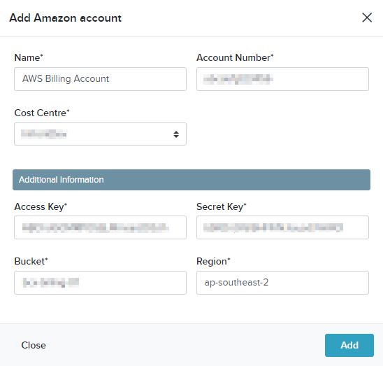 Adding Insights Accounts - AWS – Buttonwood Help Centre